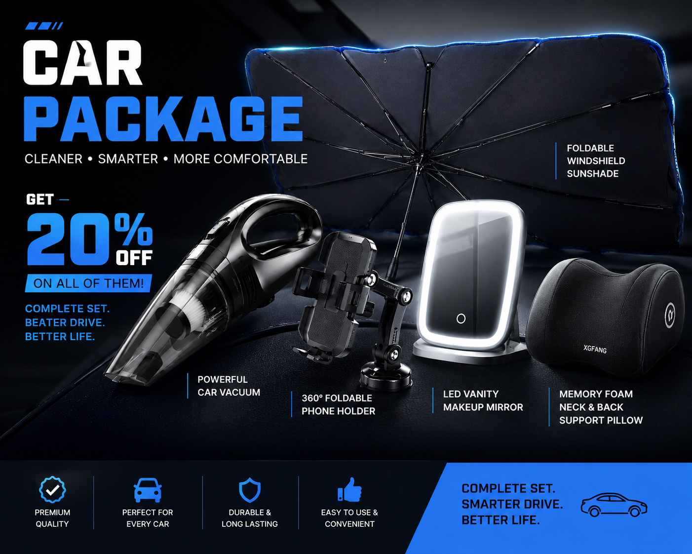 Car Essentials Bundle – Save 20%