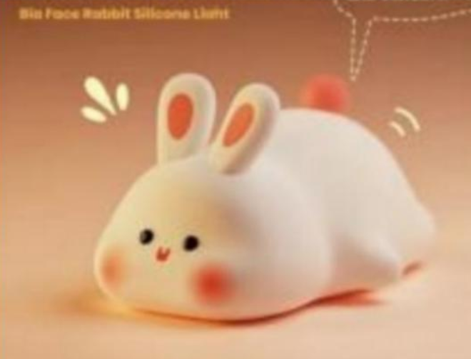 Cute Silicon Rechargeable LED Night Light