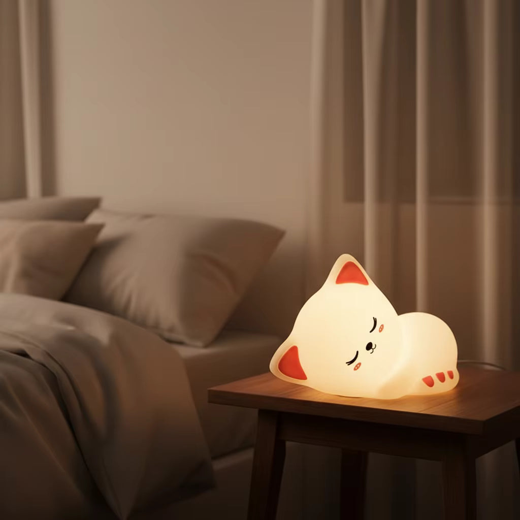 Cute Silicon Rechargeable LED Night Light