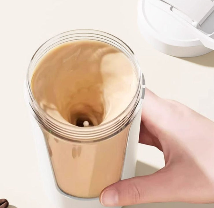 450ml Portable Electric Shaker Bottle – Rechargeable Mixer Cup