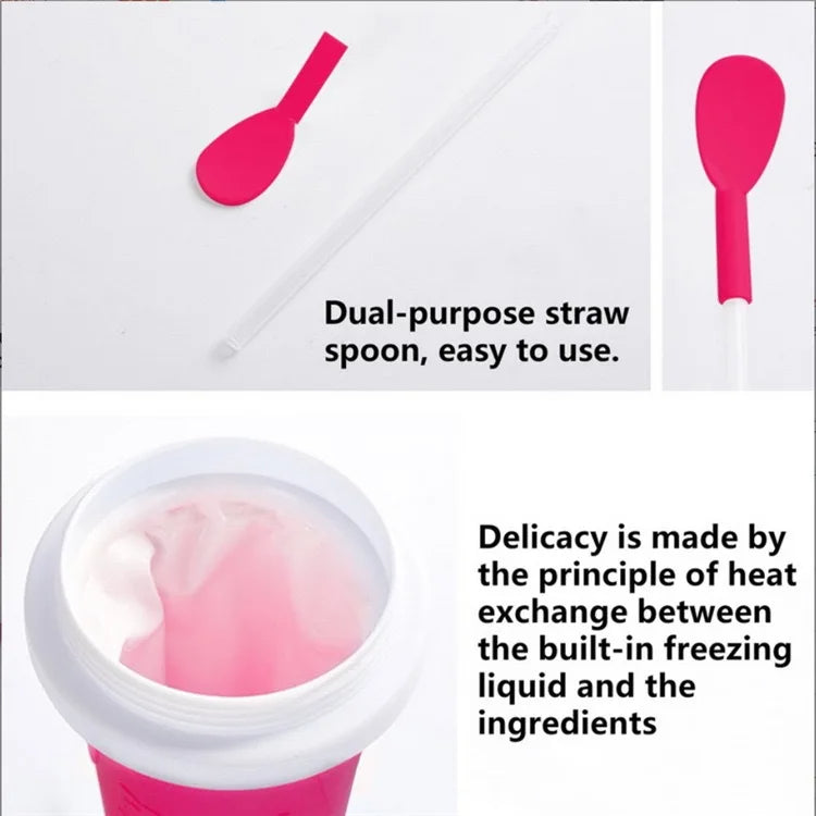 Portable Slushie Maker Cup – DIY Frozen Smoothie & Milkshake Cup