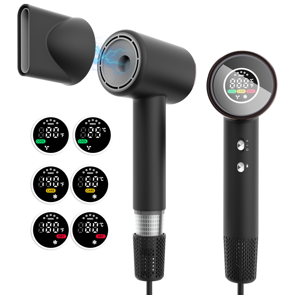 High-Speed Ionic Hair Dryer 110,000 RPM