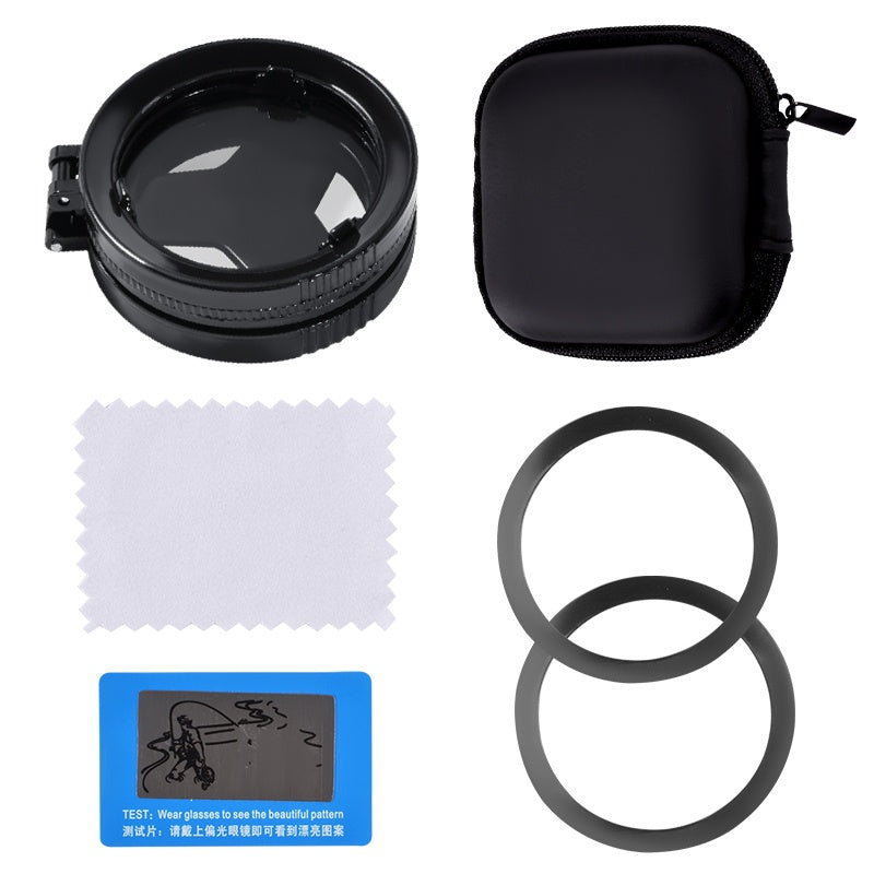 Magnetic CPL Lens Filter for Smartphones – 52mm Phone Photography Filter