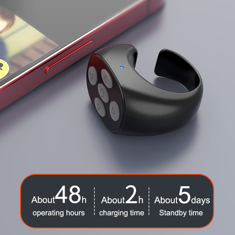 Wireless TikTok Page Turner Ring Remote Control
