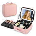Portable LED Makeup Organizer Travel Case