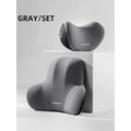 Memory Foam Car Neck & Back Support Pillow Set