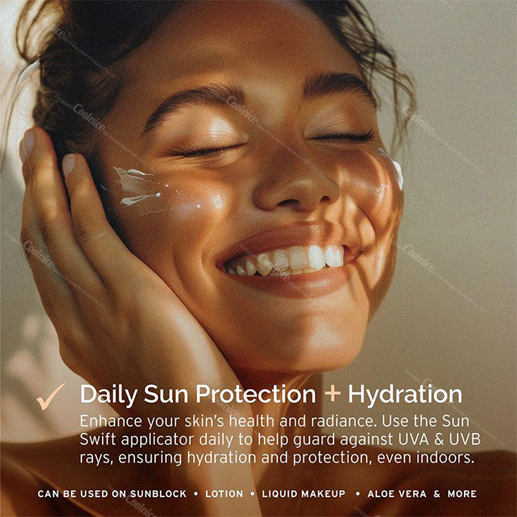 Silicone Sunscreen Applicator – Portable Washable Skincare Sponge