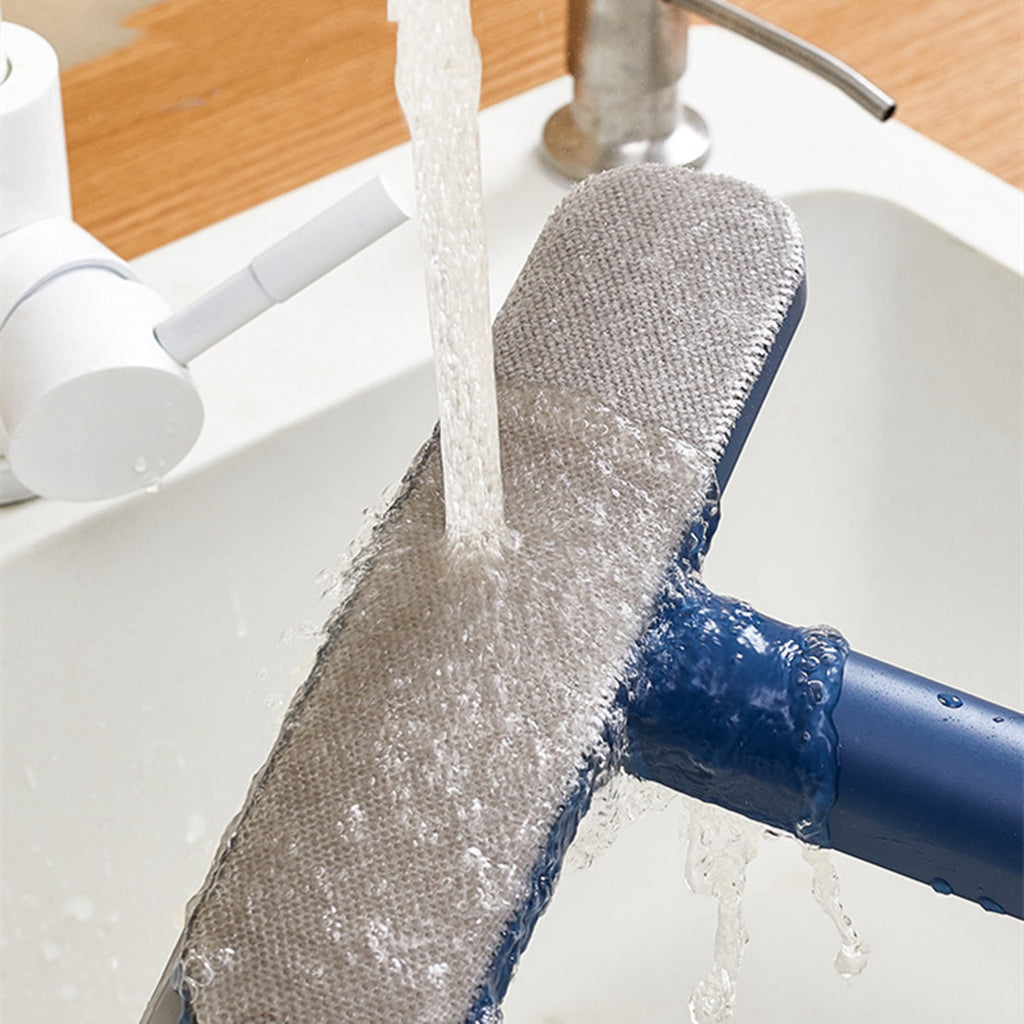 3-in-1 Window Screen Cleaner Brush with Long Handle