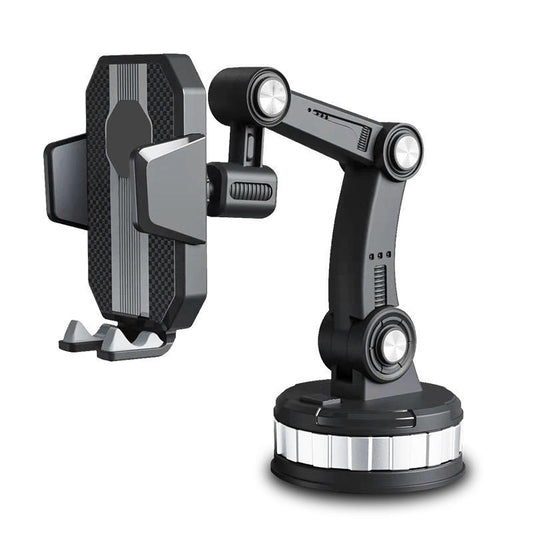 360° Foldable Phone Holder Stand – Car Dashboard & Desk Mount