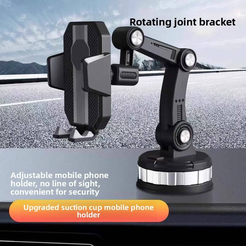 360° Foldable Phone Holder Stand – Car Dashboard & Desk Mount