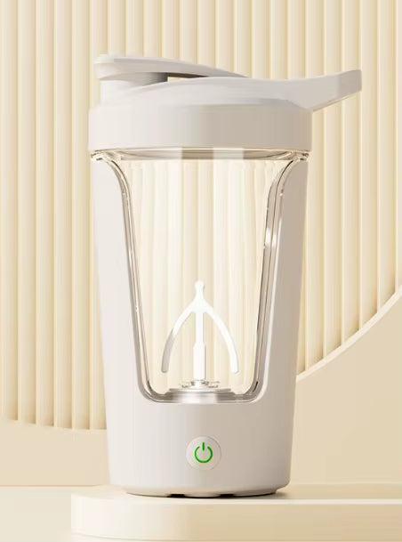 450ml Portable Electric Shaker Bottle – Rechargeable Mixer Cup