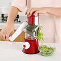 3-in-1 Manual Rotary Vegetable Cutter & Cheese Grater
