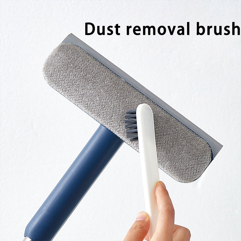 3-in-1 Window Screen Cleaner Brush with Long Handle