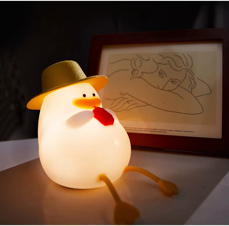 Cute Silicon Rechargeable LED Night Light