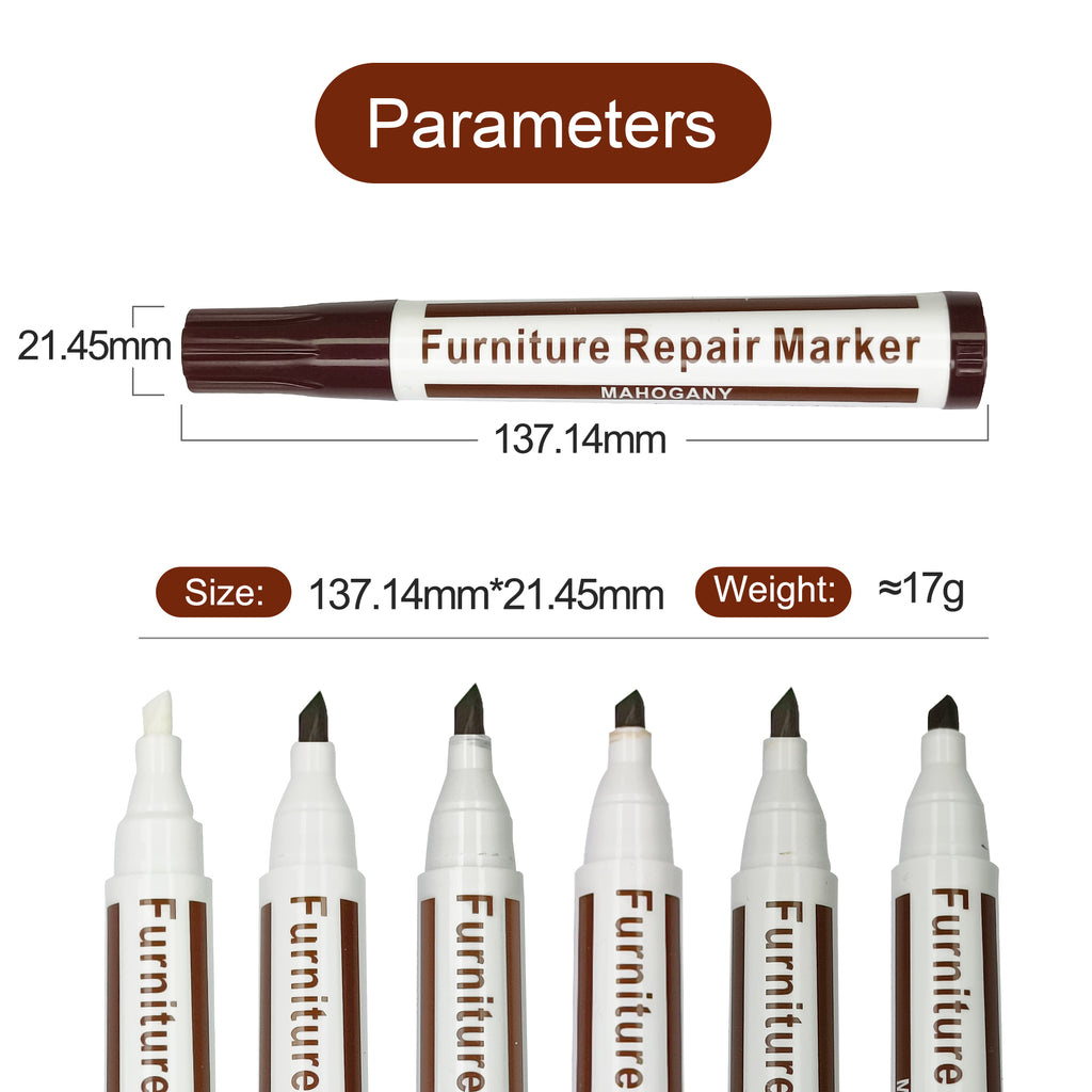 Wood Furniture Repair Marker Pen for Scratches & Scuffs