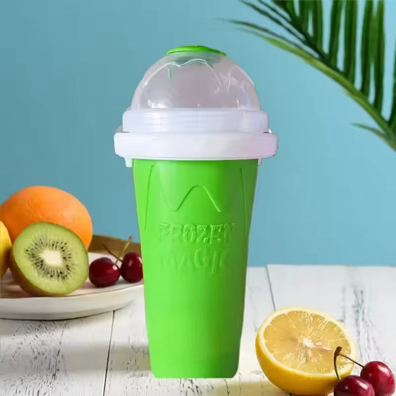 Portable Slushie Maker Cup – DIY Frozen Smoothie & Milkshake Cup