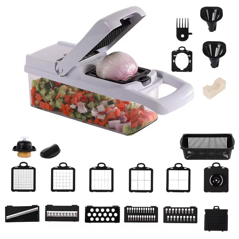 14-in-1 Vegetable Chopper & Mandoline Slicer