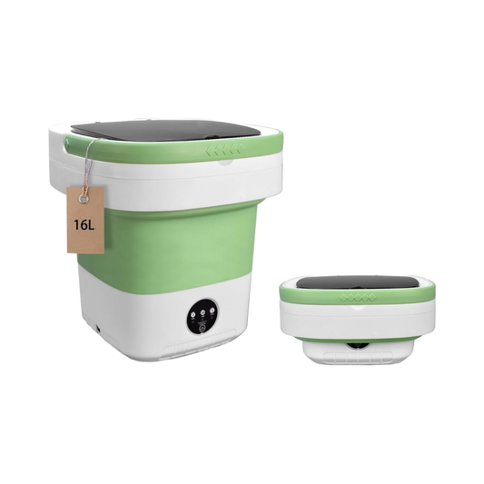 Portable 16L Mini Washing Machine – Foldable Washer with 3 Modes