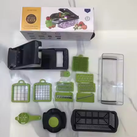 14-in-1 Vegetable Chopper & Mandoline Slicer